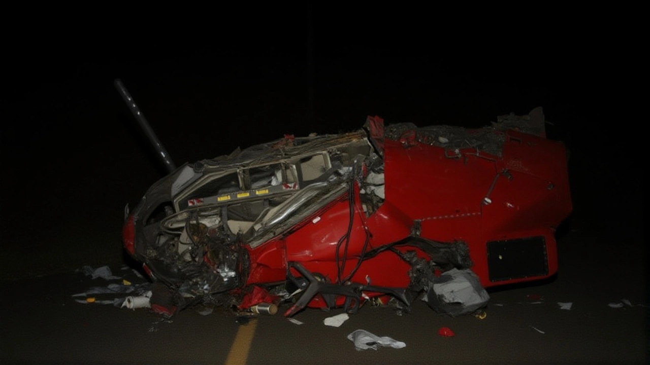 Air Methods Medical Helicopter Crashes on Sacramento’s Highway 50